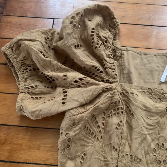 Free People Eyelet Mini Dress - Picture 6 of 10